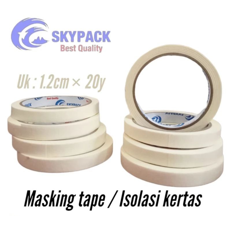 

isolasi kertas 1,2cm x 20Y