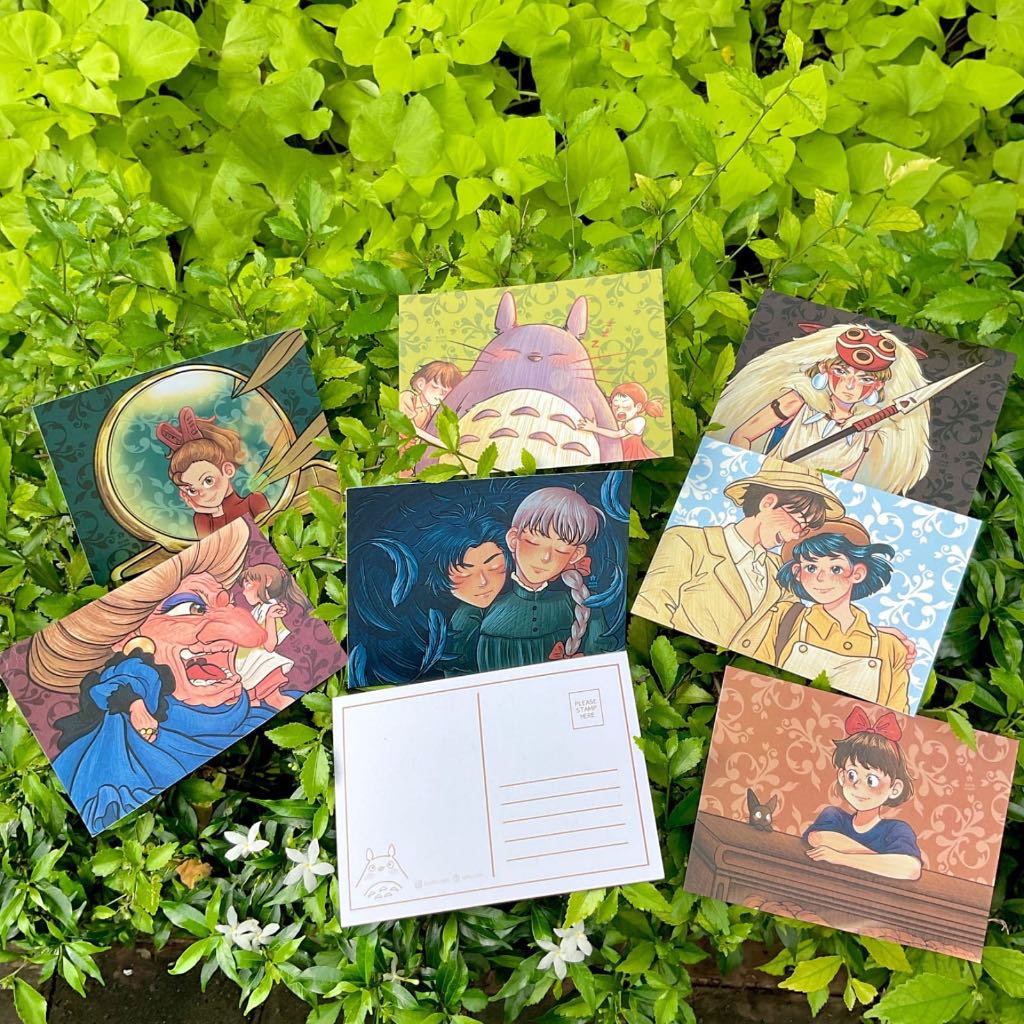 

Postcard Studio Ghibli / Kartu Pos Hayao Miyazaki