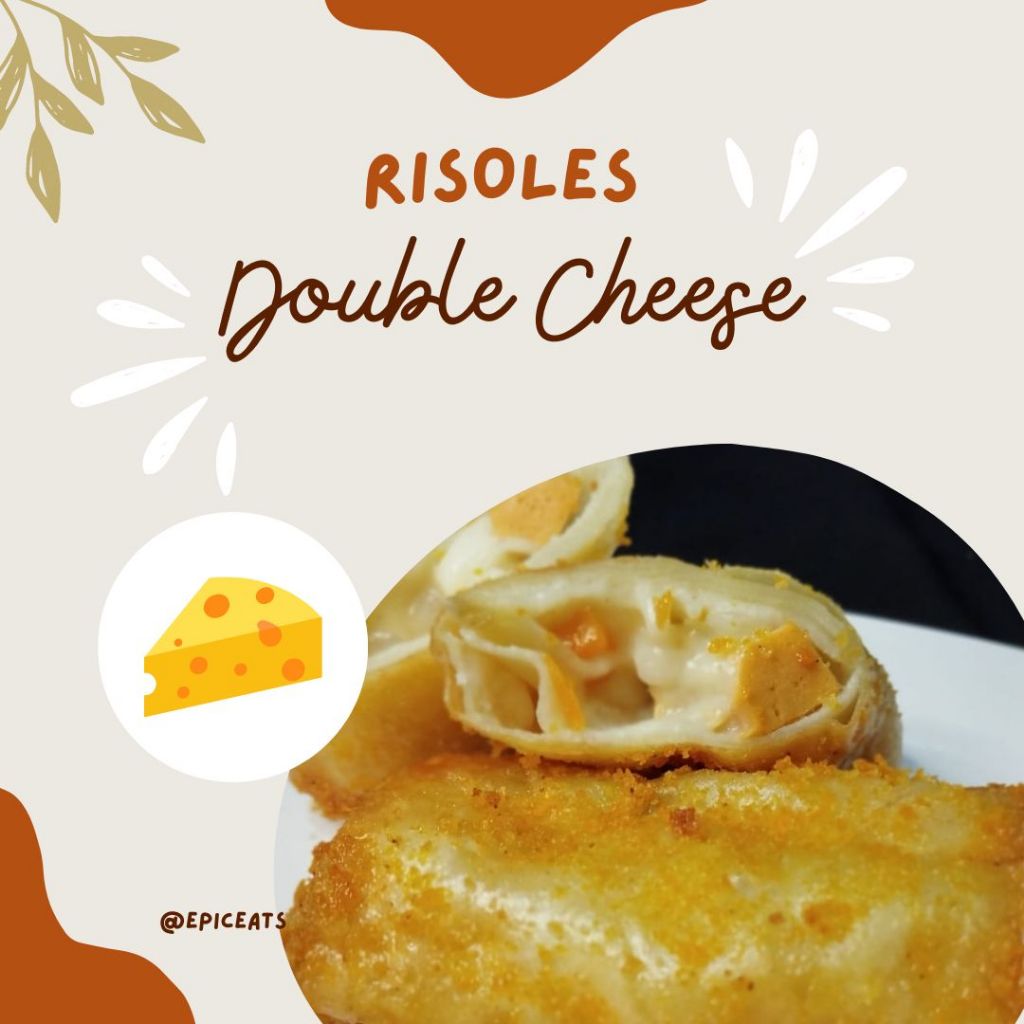 

[FROZEN FOOD] RISOLES DOUBLE CHEESE