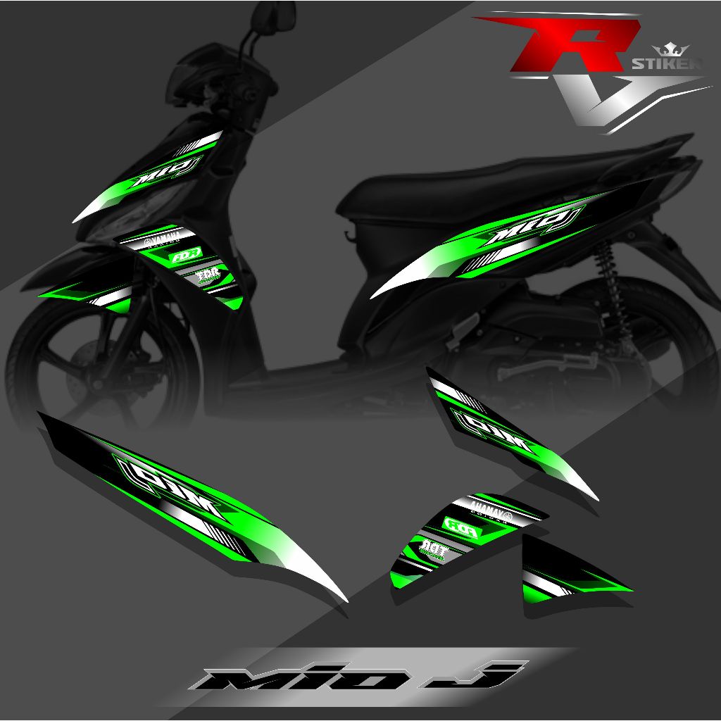 STIKER/STRIPING MIO J/STRIPING VARIASI MIO J