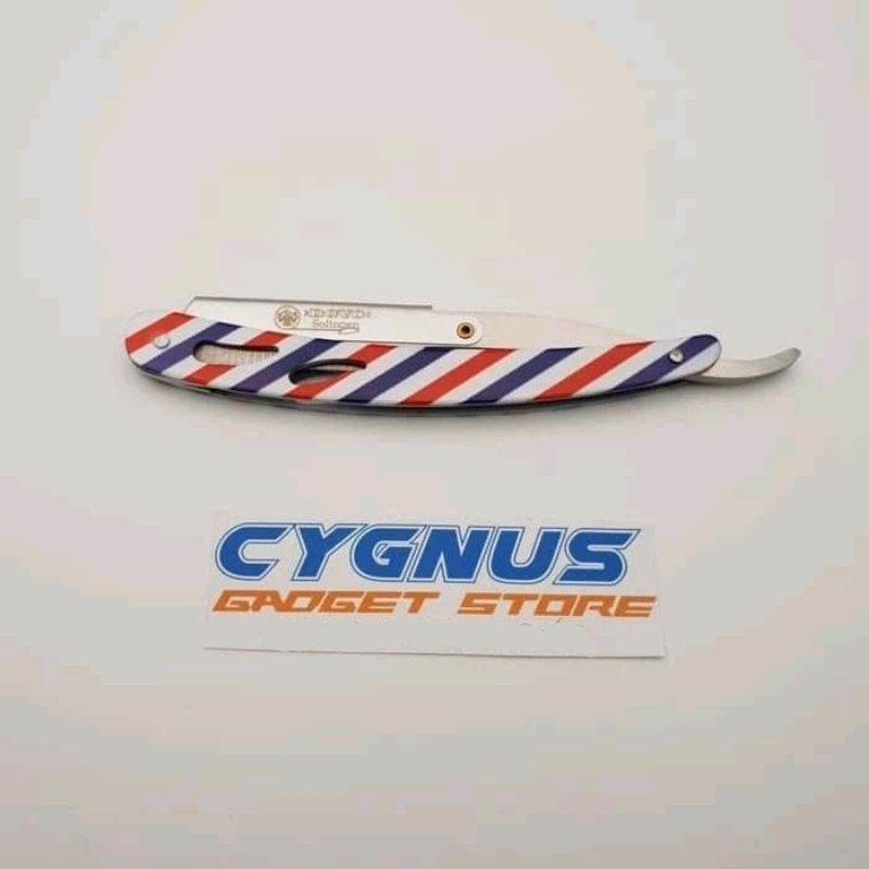 Razor isi ulang / Pisau Cukur Isi Ulang Stainless DOVO Solingen motif Barber