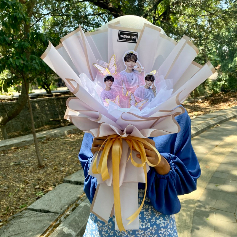 Mini Buket Foto | Idol | Kpop | Non Kpop| Custome Foto | Buket mini Wisuda