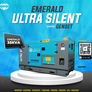 Genset Silent | 35 KVA | Genset Diesel Emerald Ultra Silent