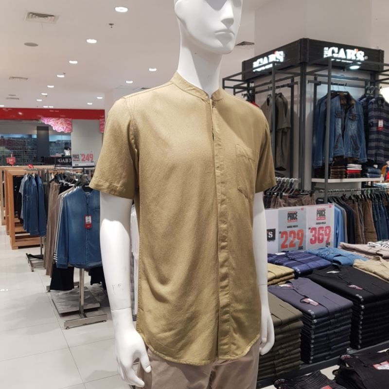 GABS - Kemeja koko pria lengan pendek original produk Uk S-XL