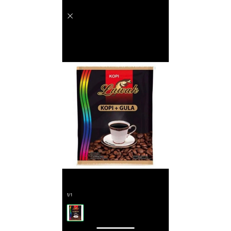 

Kopi Luwak Gula (30pax)