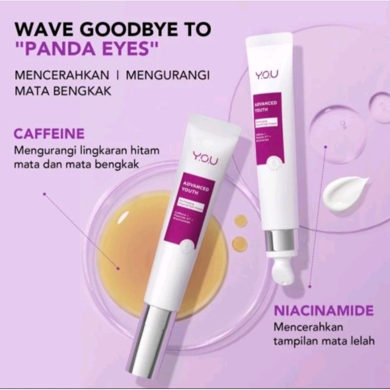 YOU Advanced Youth Recharging Peptide Eye Cream