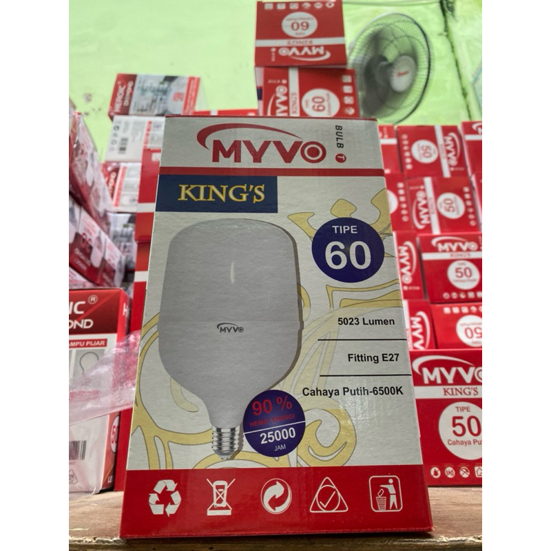 LAMPU TABUNG MYVO 60W