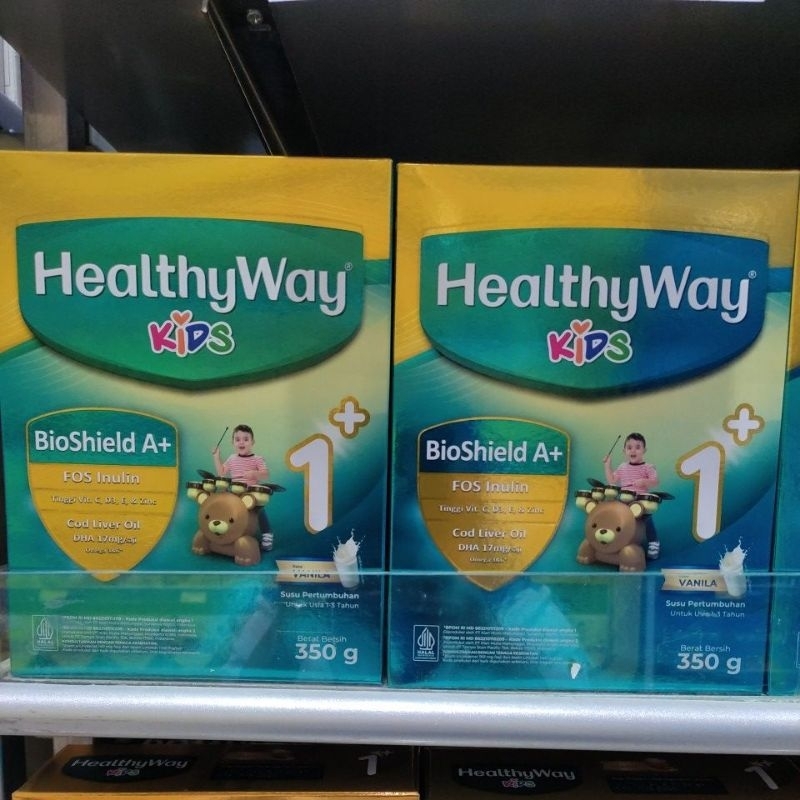 HEALTYWAY KIDS (BIOSTIME) 1+ VANILA/ MADU  350gr
