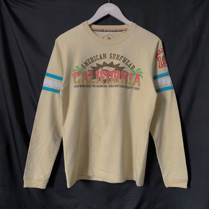 LONG SLEEVE AMERICAN SURFWEAR LIKE PIKO - LONGSLEEVE SKATE - KAOS SURFING - KAOS PIKO Y2K
