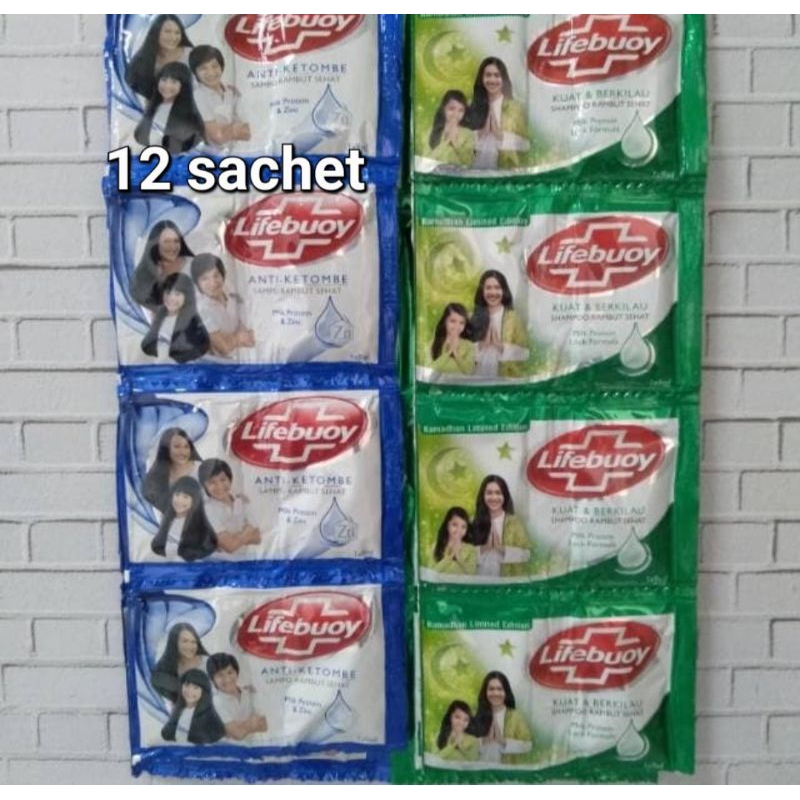 Shampoo Lifebuoy 12 Sachet