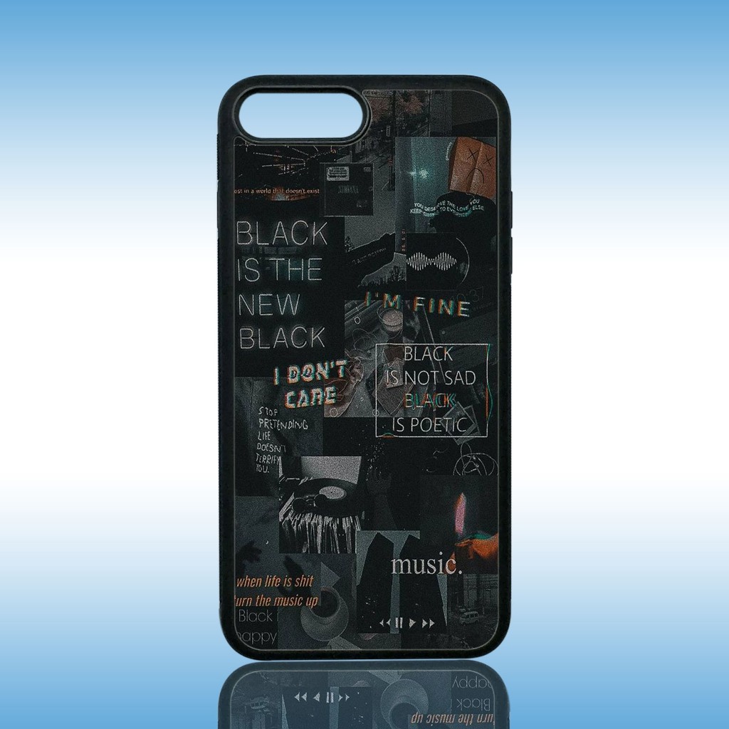 Case IPhone 7 Plus - Casing Hp IPhone 7 Plus ( AESTH ) Silikon Hp IPhone 7 Plus - Softcase Glass Kac