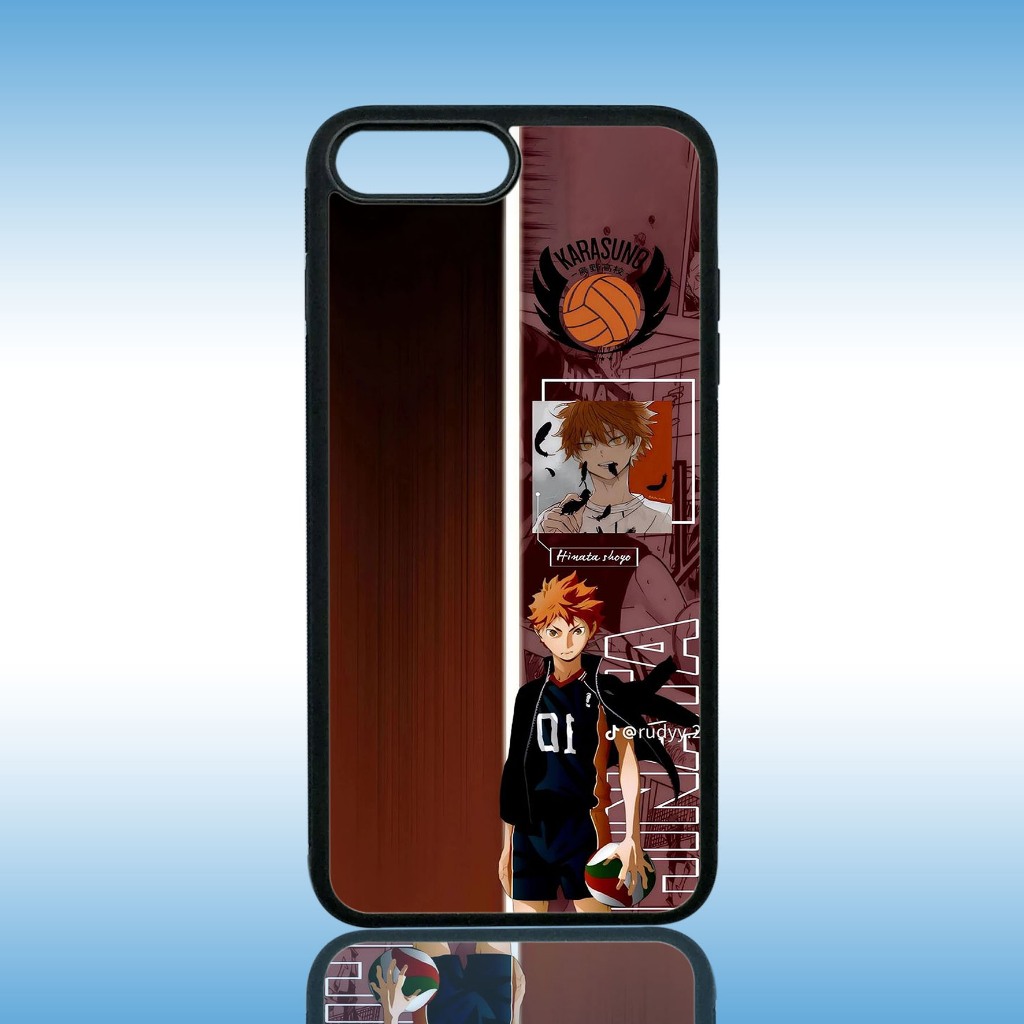 Case IPhone 7 Plus - Casing Hp IPhone 7 Plus ( Haikyu ) Silikon Hp IPhone 7 Plus - Softcase Glass Ka