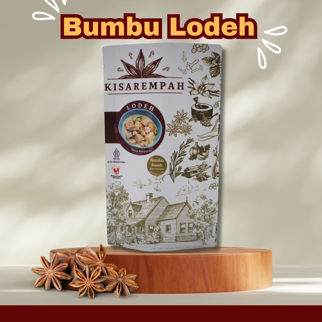 

Bumbu Sayur Lodeh| 50gr | Bumbu Instant Cepat Saji by KisaRempah