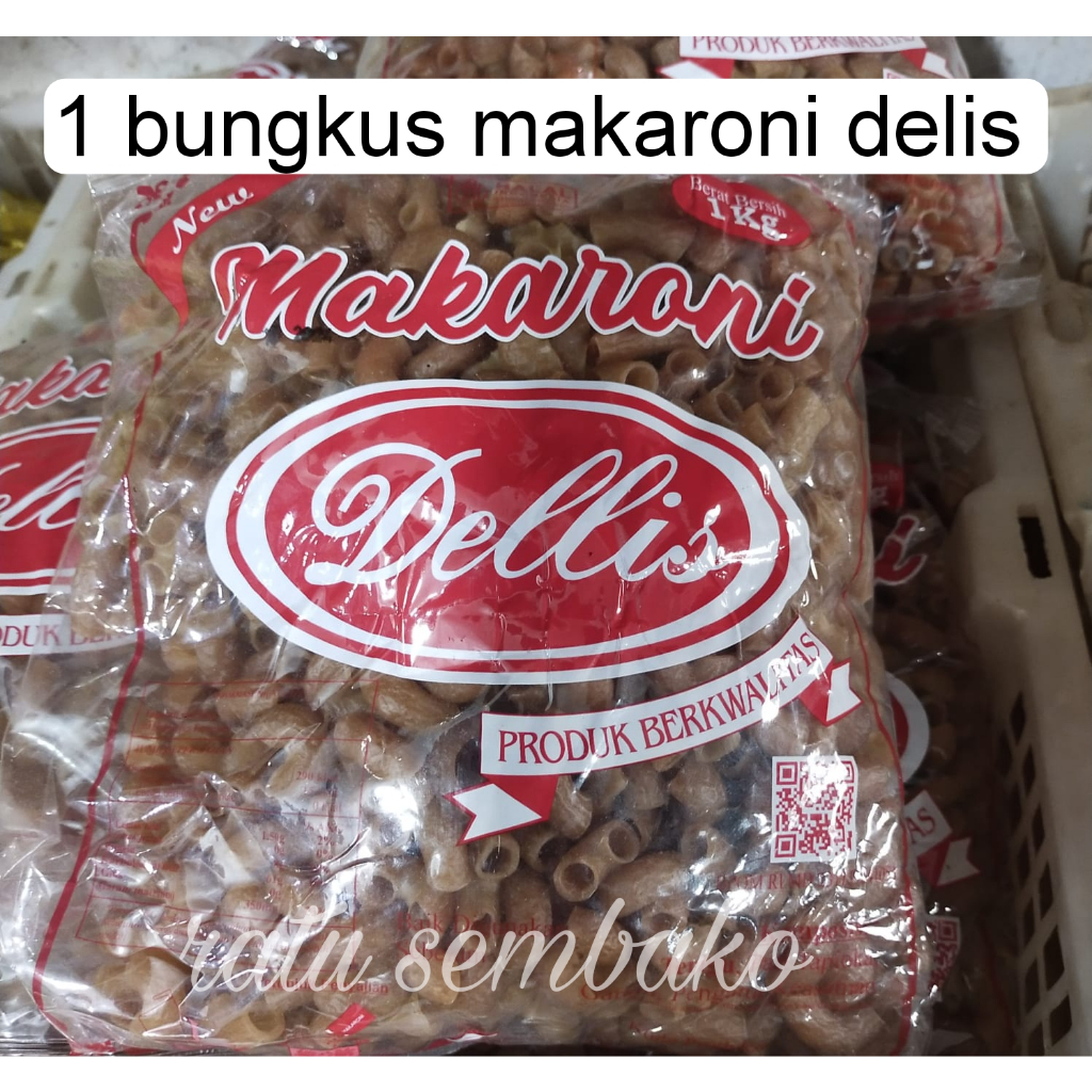 

MAKRONI-1 KILO MAKRONI DELLIS MENTAH MURAH MERIAH