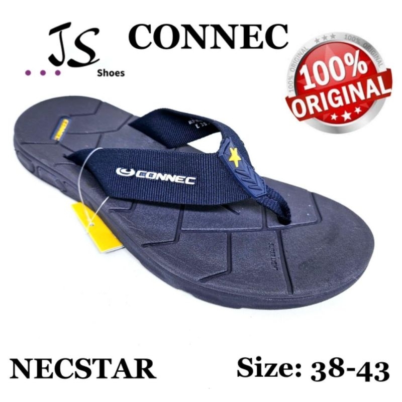 CONNEC NECSTAR - SANDAL JEPIT STYLISH PRIA DEWASA MERK CONNEC ORIGINAL