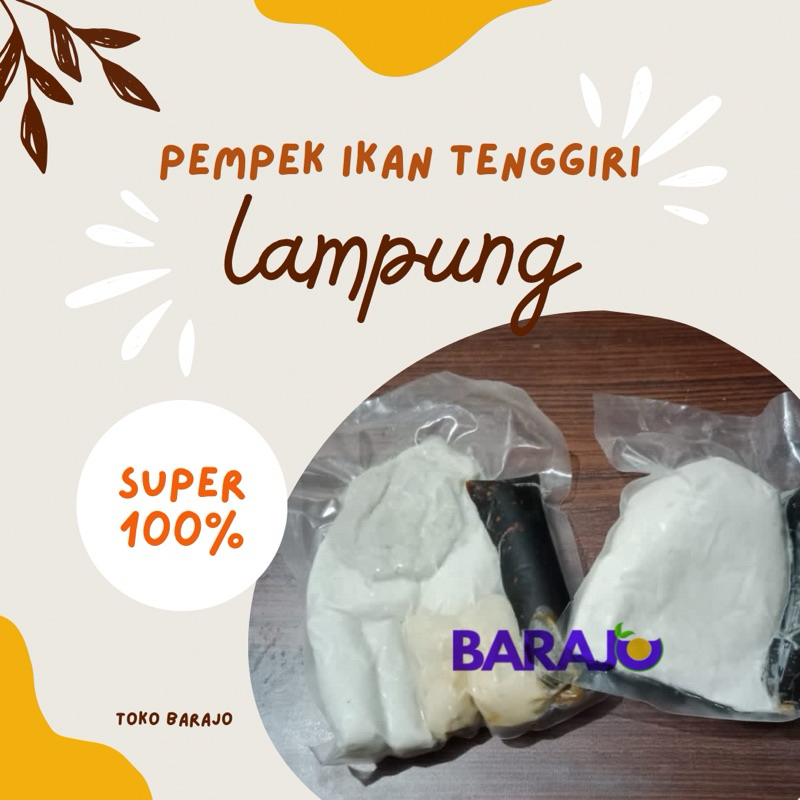 

PEMPEK IKAN TENGGIRI LAMPUNG