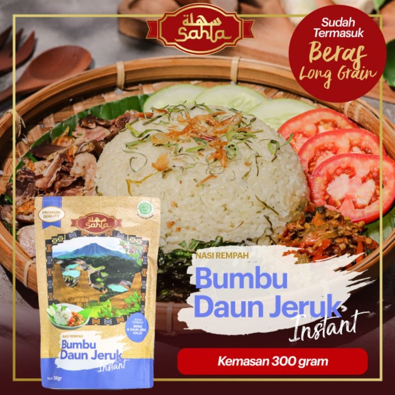 

Sahla Nasi Rempah Nusantara Bumbu Daun Jeruk Instant