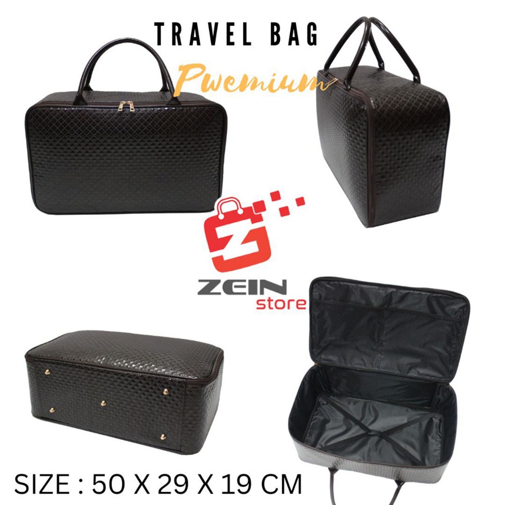 ZEIN DMD - Travel Bag Premium Ukuran Jumbo - Medium Waterproof Bahan Tebal Berkualitas Tas travel Mo