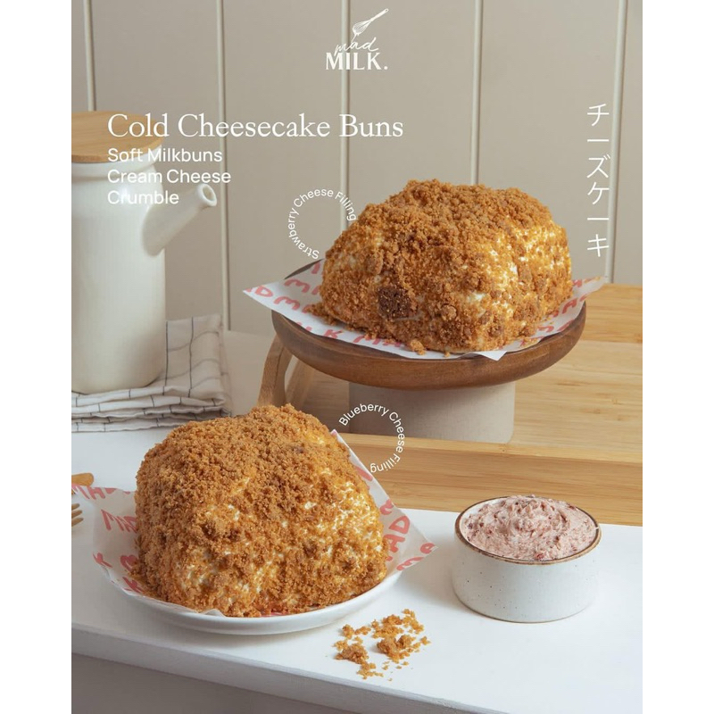 

Cold Cheesecake Buns