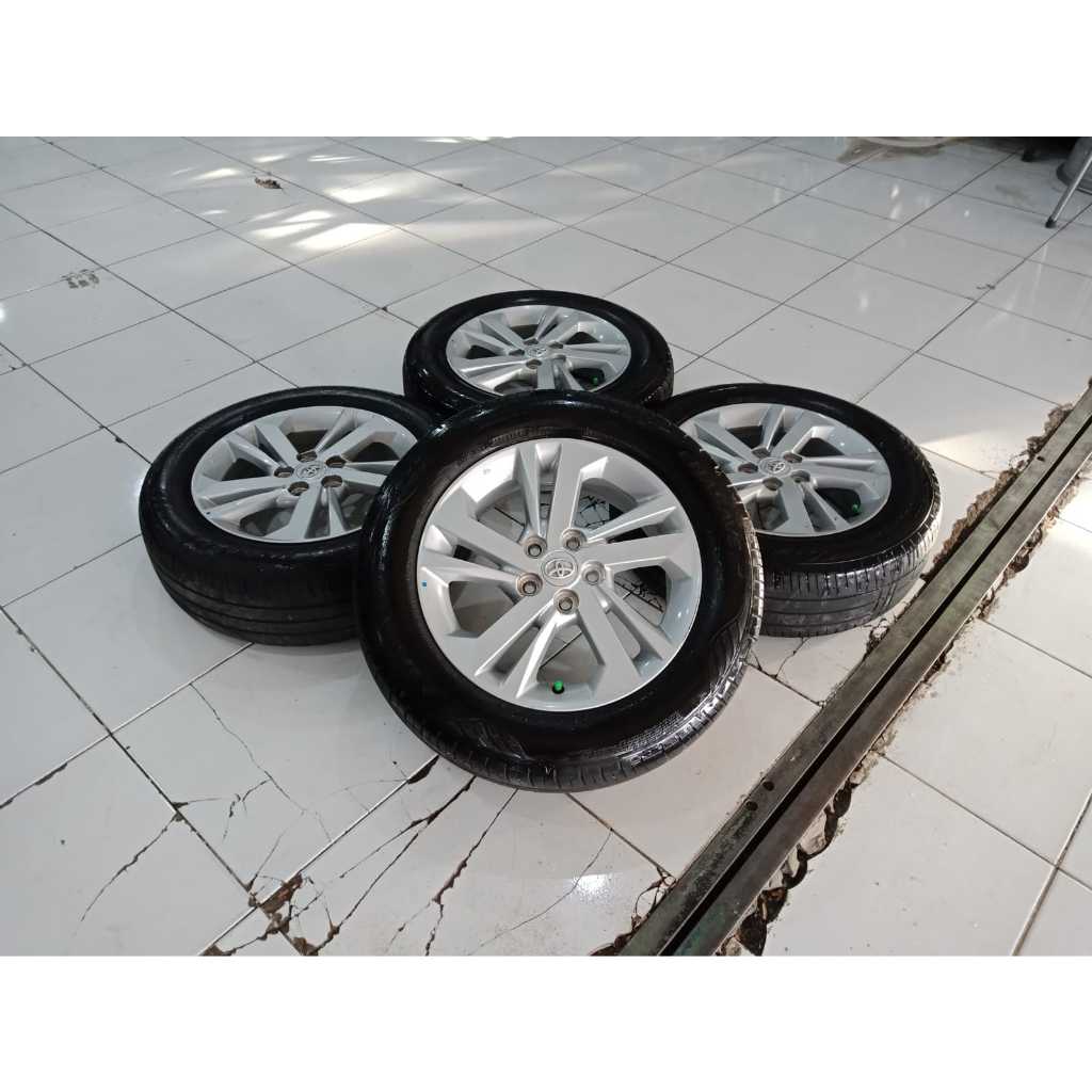 velg oem copotan mobil toyota new avanza veloz ring 15 pcd 5x100 + ban 185 65 r15