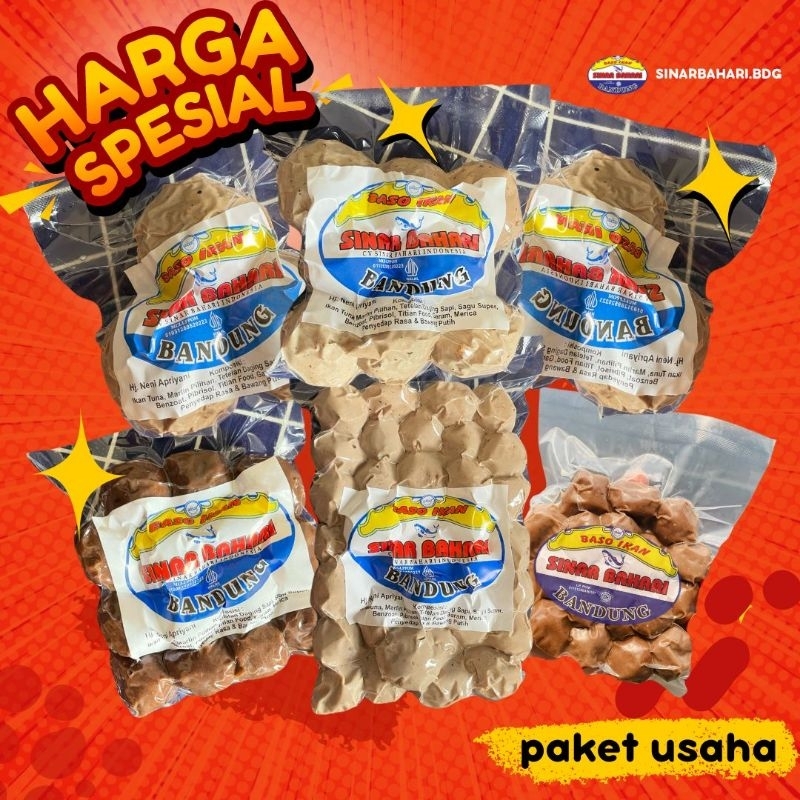 

paket bundling all variant "usaha" | free buble wrap | sinarbahari. bdg