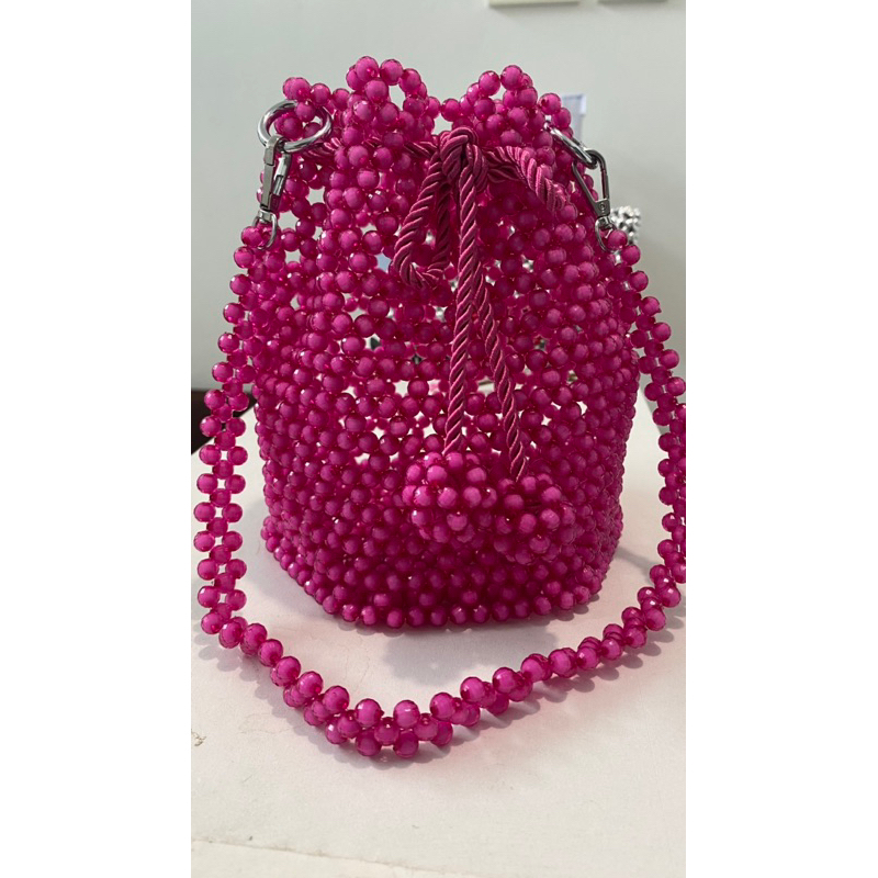 Bucket Bag / Tas Bucket Manik Manik / Tas Manik Manik Bucket/ Tas Serut
