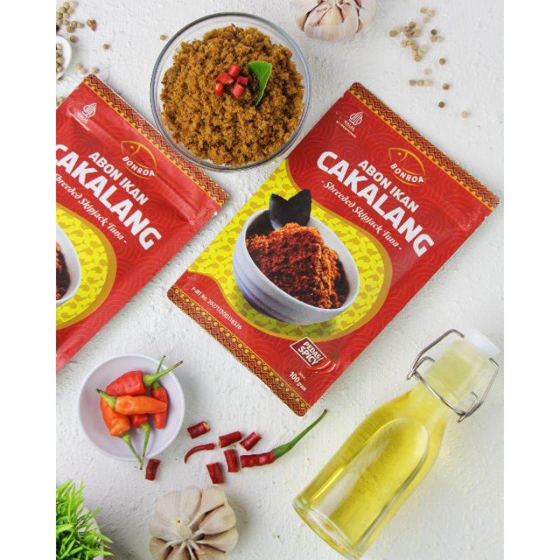 Abon Ikan Cakalang Manado pedas 100 Gram