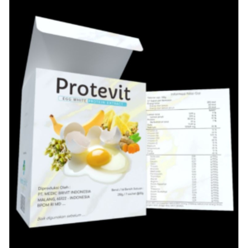 

PROTEVIT Minuman mengandung susu bubuk dengan ekstrak putih telur