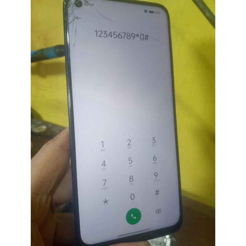 lcd realme 8i original copotan