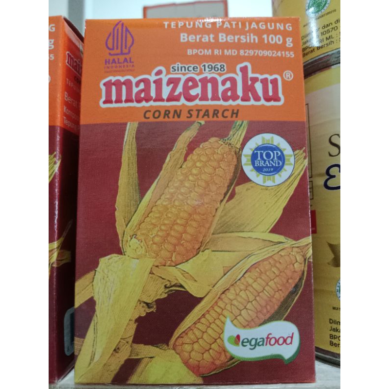 

TEPUNG MAIZENAKU 100GR DAN MAIZENA ROSE BRAND 100GR/TEPUNG MAIZENA