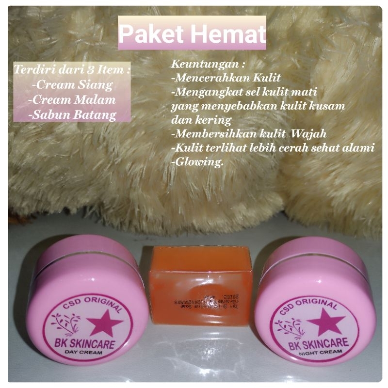 Cream Csd BK Skincare ( Bintang Kosmetik )