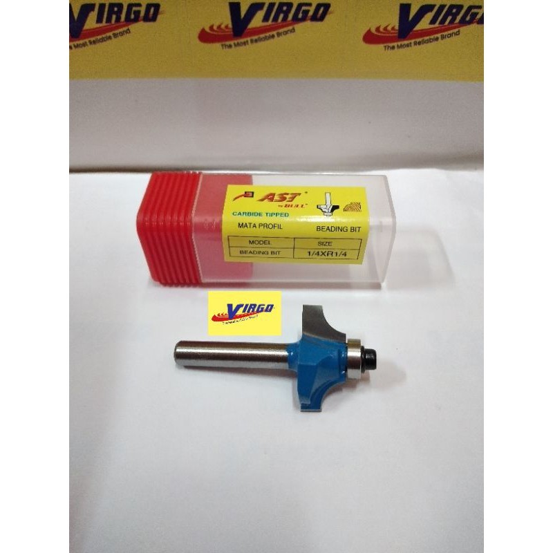 AST  BEADING BIT MATA PROFIL MATA PROFILE ROUTER AS 1/4