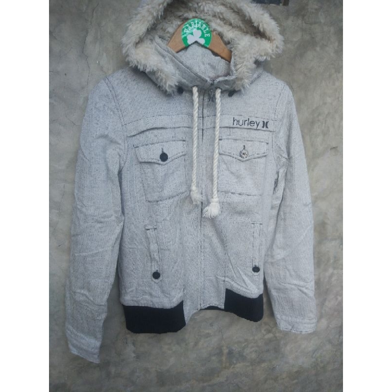 jacket sherpa hoodie sweater hurley