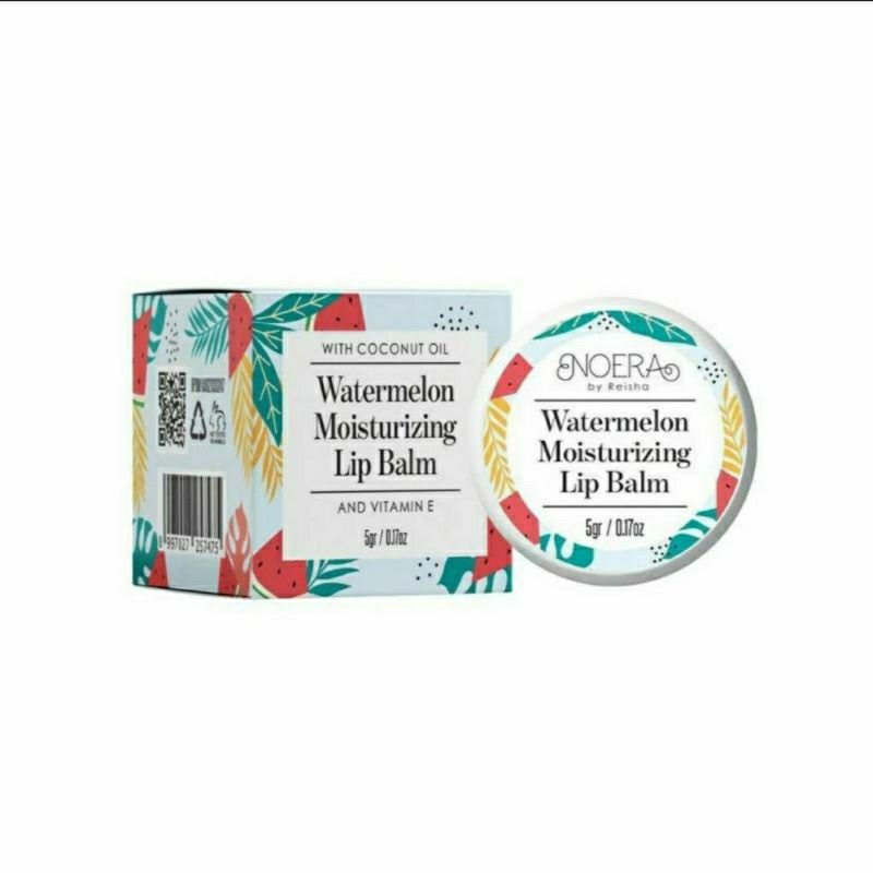 NOERA Watermelon Moisturizing Lip Balm BPOM / Lip Scrub
