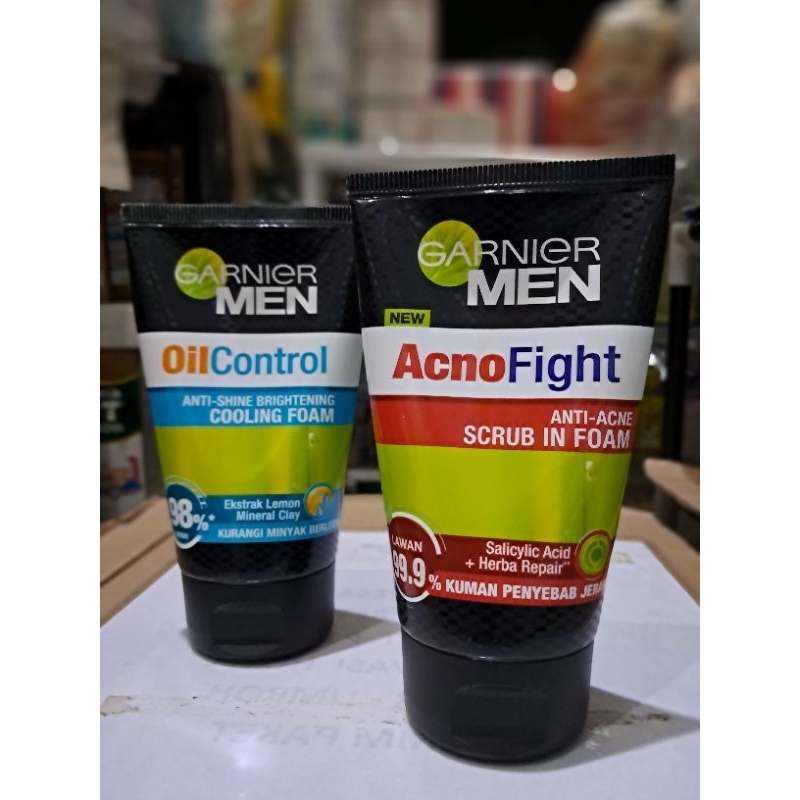 GARNIER MEN/Sabun pembersih muka pria