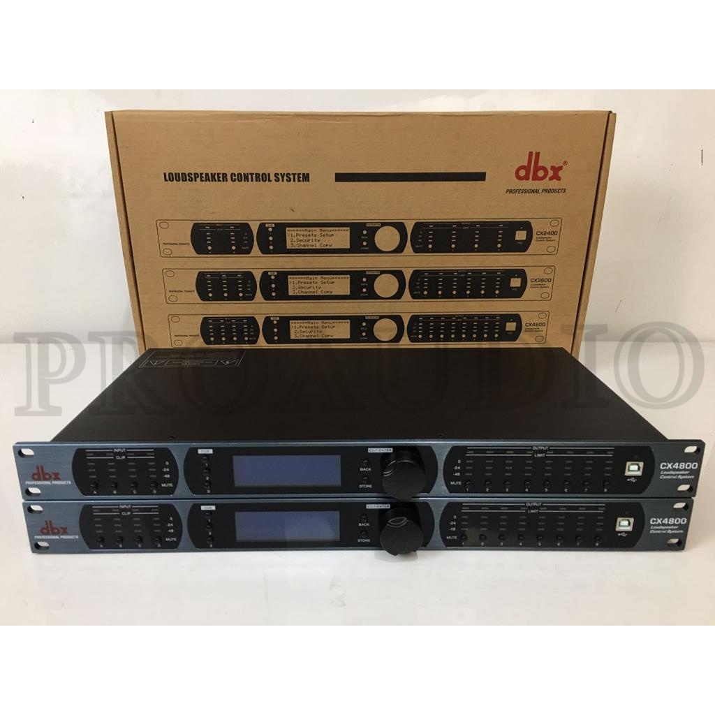 Speaker Management DBX CX4800 / CX 4800 / CX4800 Management Drive Rack