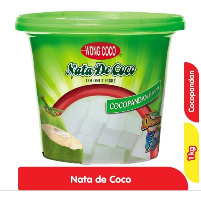 

WONG COCO Nata De Coco Sari Kelapa Cocopandan 1 kg