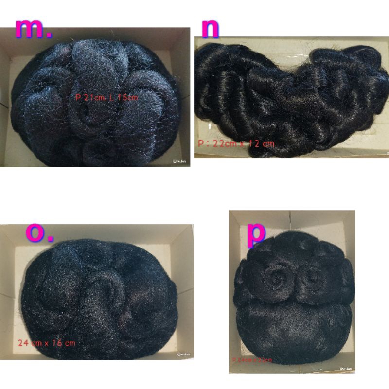 sanggul modern/sanggul rambut/konde/hair do