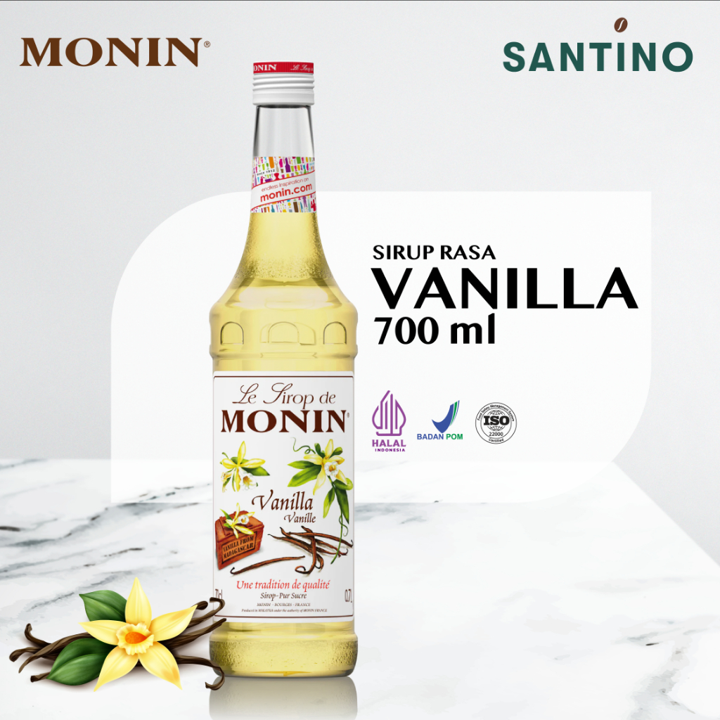 

Monin Syrup Vanilla - Sirup Horeca Vanila 700 ml / 70 cl