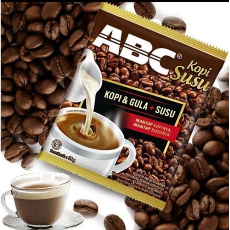 

Kopi ABC SUSU 1 sachet. kopi abc susu original