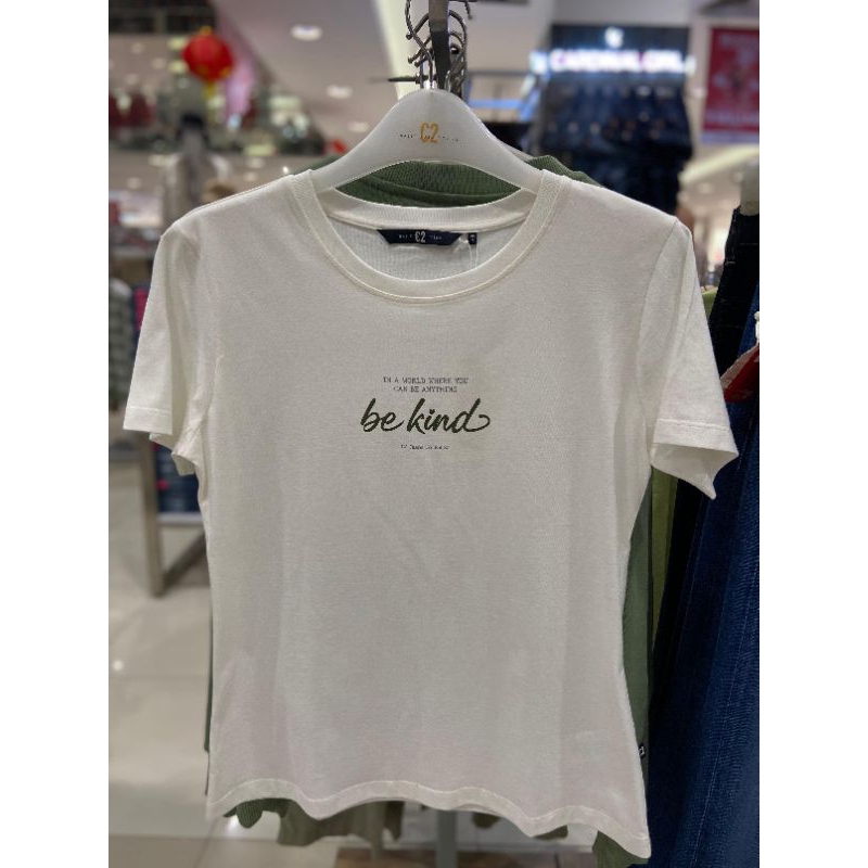 KAOS WANITA MEREK C2 // KAOS C2 BAHAM KATUN PREMIUM