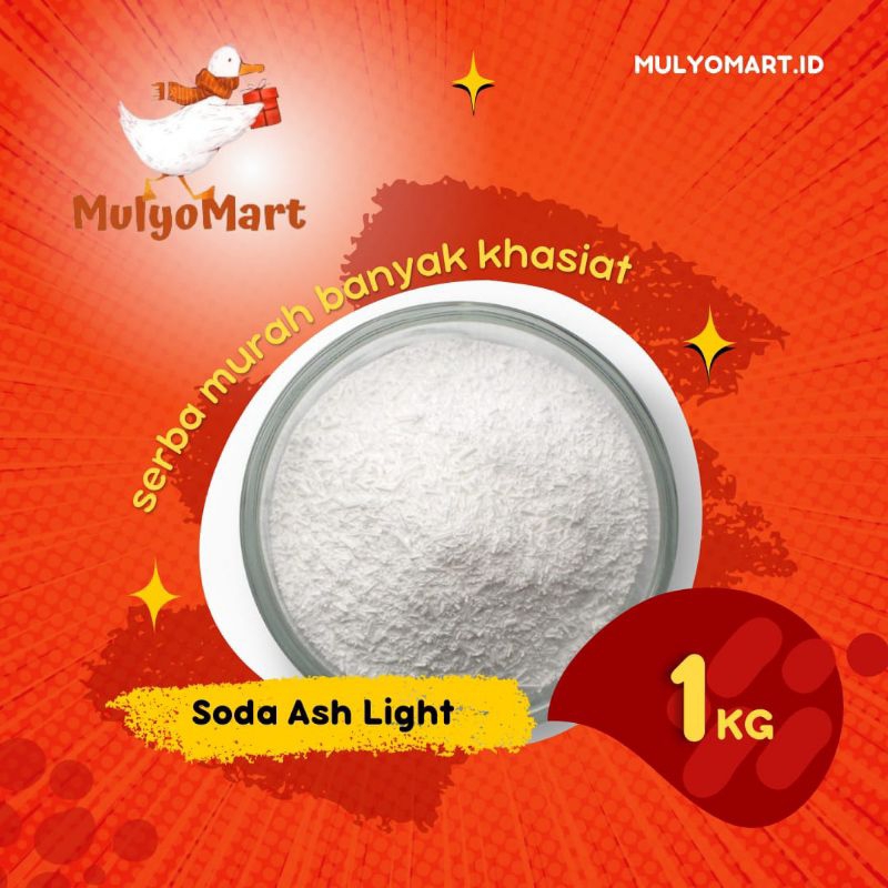 1kg Soda Ash Light (Natrium Karbonat Anhidrat)