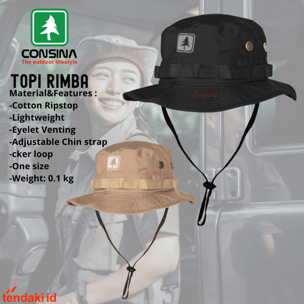 CONSINA TOPI RIMBA | BUCKET HATS | BUCKET RIMBA | TOPI RIMBA LOKAL
