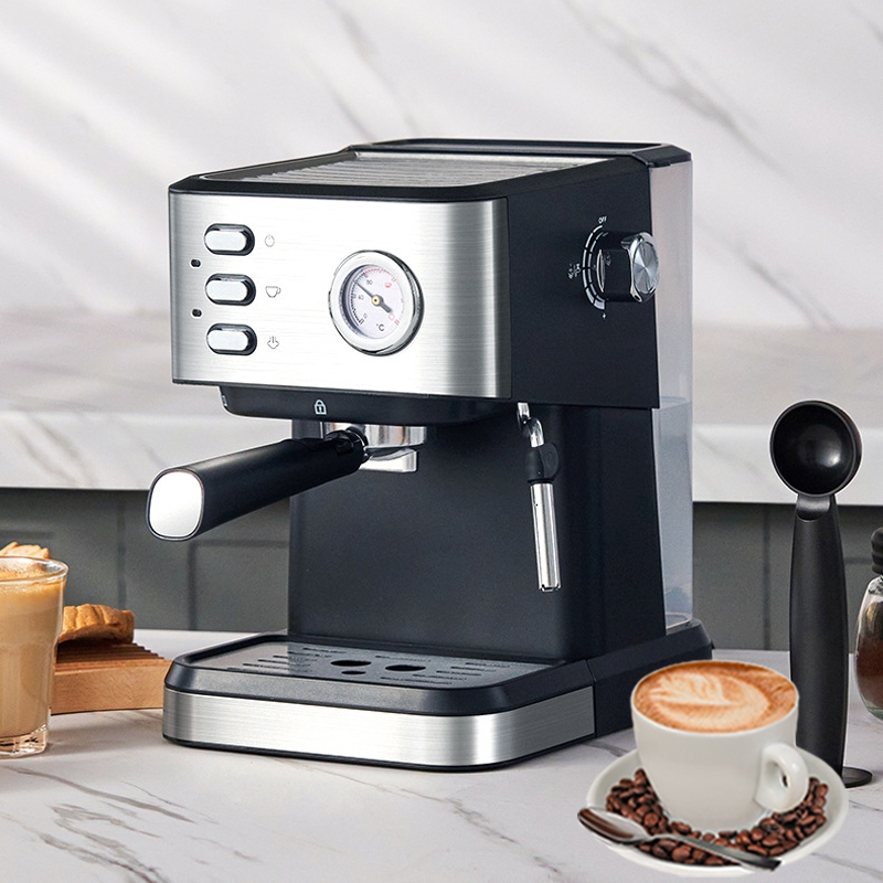 Mesin Kopi 20 Bar 1.5L Espresso Coffee Maker Frothing 850w CM3020