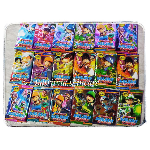 [FLASH SALE] Mainan Anak Kartu Boboiboy Galaxy