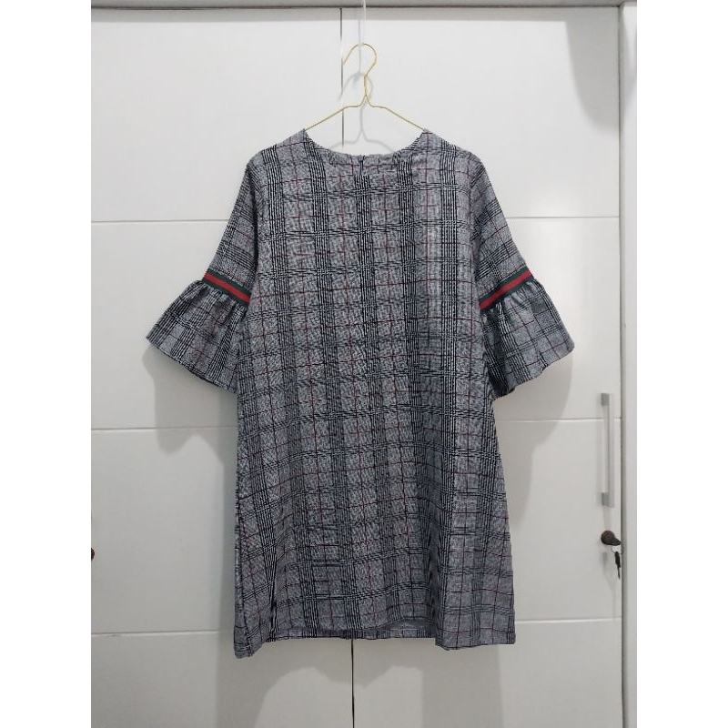 Dress Abu Tartan (Preloved)