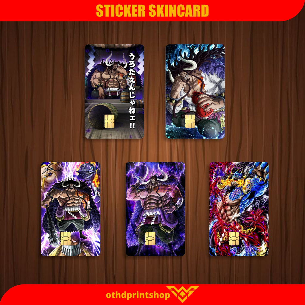 

Stiker Kartu Atm KAIDO ONEPIECE Special Edition Anti Air | othdart