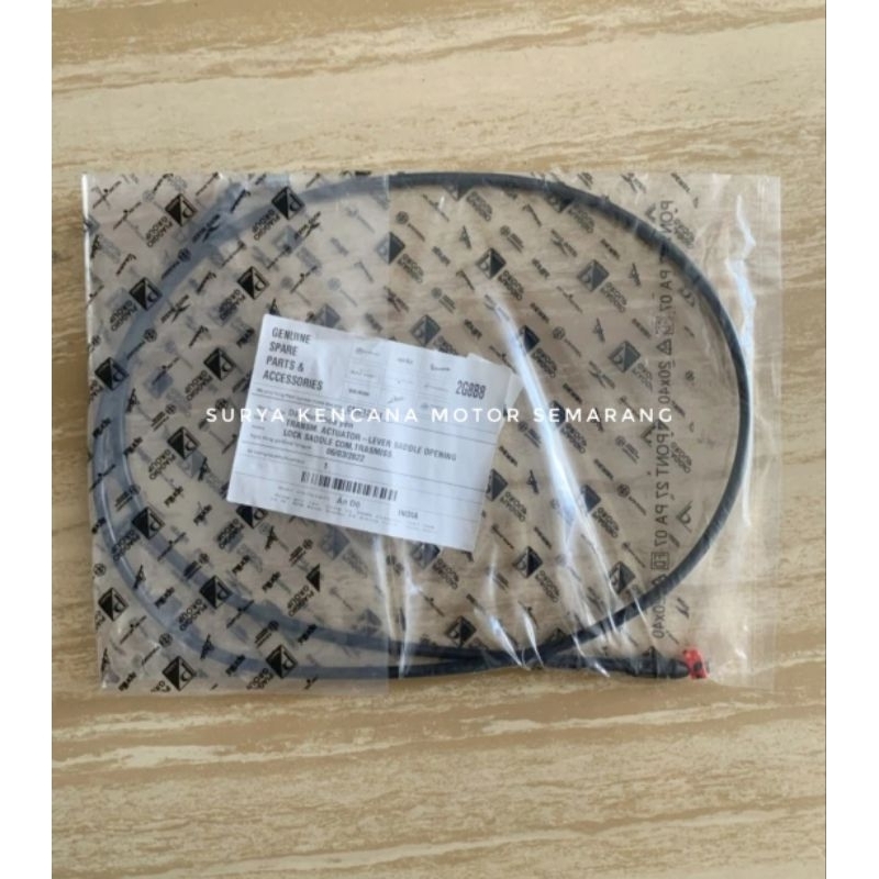 Kabel pembuka jok saddle sadel manual Vespa Matic Primavera Sprint iget original CM012852