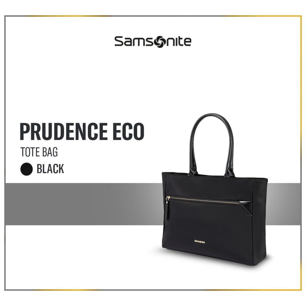 Samsonite Prudence Eco Tas Tote Wanita Ramah Lingkungan dengan Saku Laptop 14 Inci - Prudence Eco To
