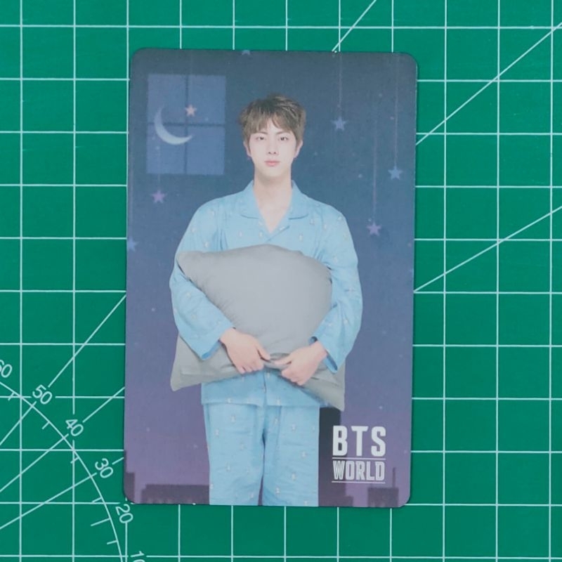BTS JIN "BTS WORLD" OST COUPON OFFICIAL PHOTOCARD